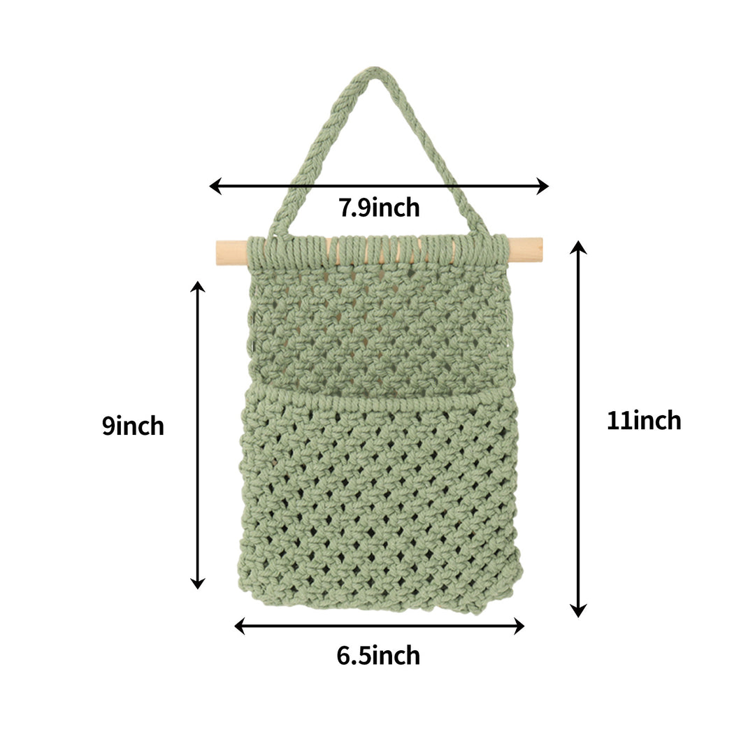 Decorative Crochet Wall Organizer