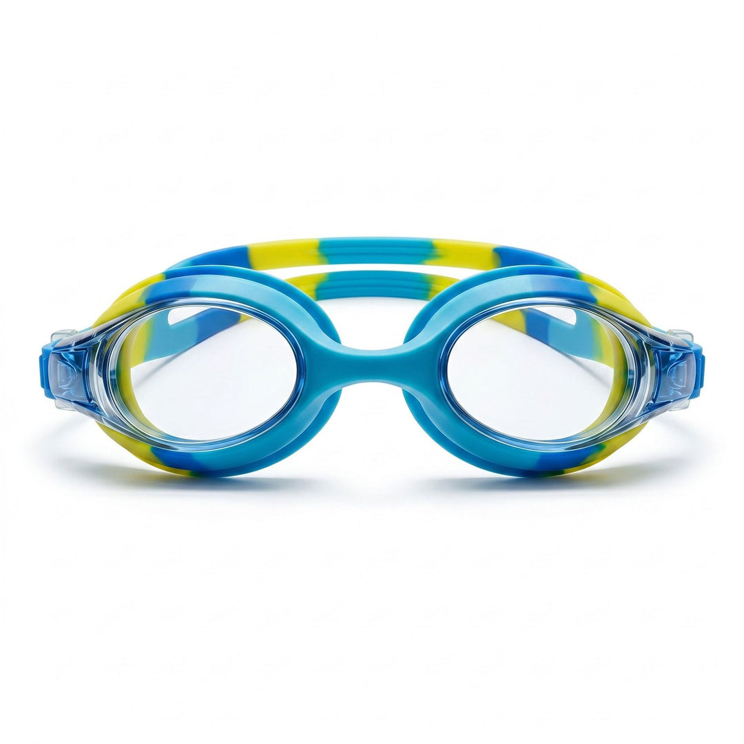 Swim goggles with adjustable nose bridge and anti-fog technology Bowlift
