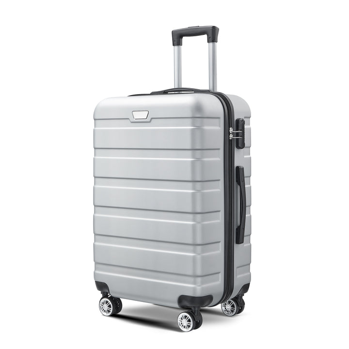 Unisex Multi-Functional Hard Shell Spinner Suitcase Bowlift