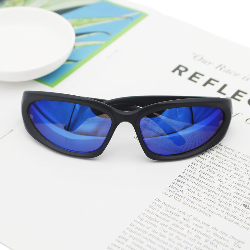 Women’s sporty sunglasses with high-quality UV protection material Bowlift