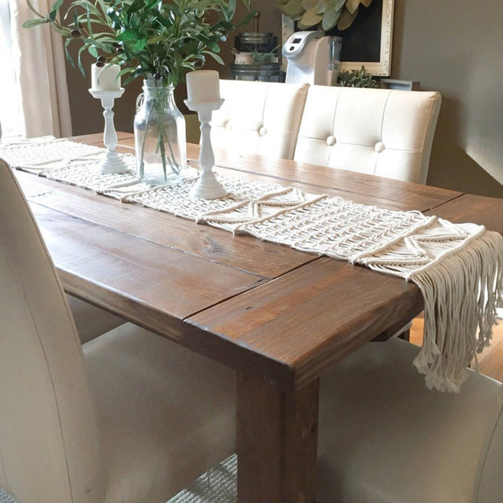 Macrame Table Runner Bowlift