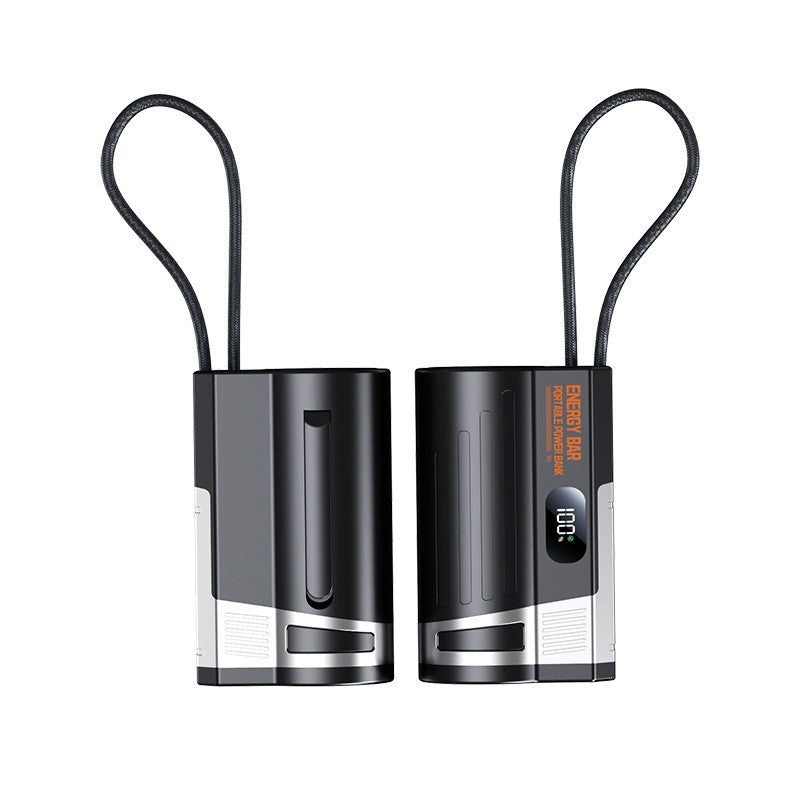 Portable Energy Bar Power Bank with Intelligent Charging Management and LCD Display Bowlift