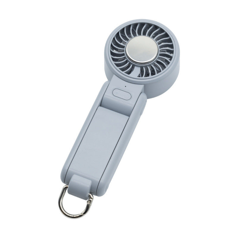 Ladies portable mini hand fan with keychain Bowlift