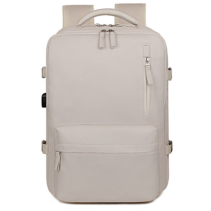 Multi-Compartment Rolling Travel Backpack Bowlift