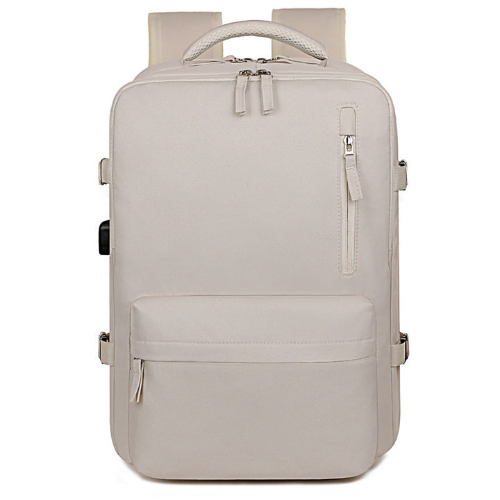 Multi-Compartment Rolling Travel Backpack Bowlift