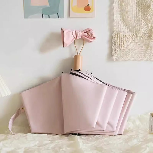 Women's stylish folding umbrella with practical shock protection mechanism Bowlift