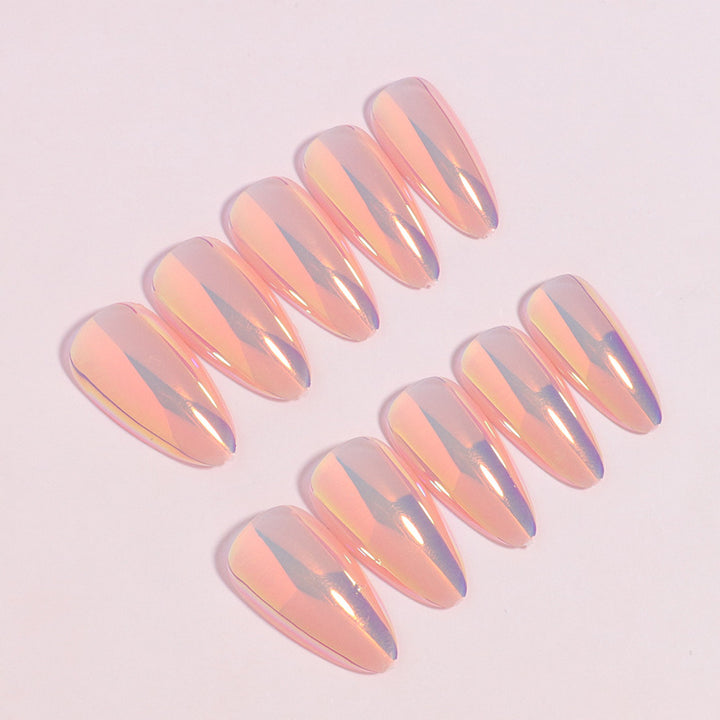 Artistic Gradient Press-On Nails Bowlift