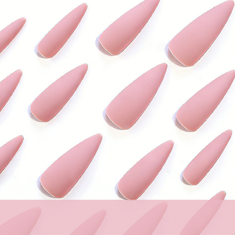 Matte Stiletto Nail Extensions Bowlift