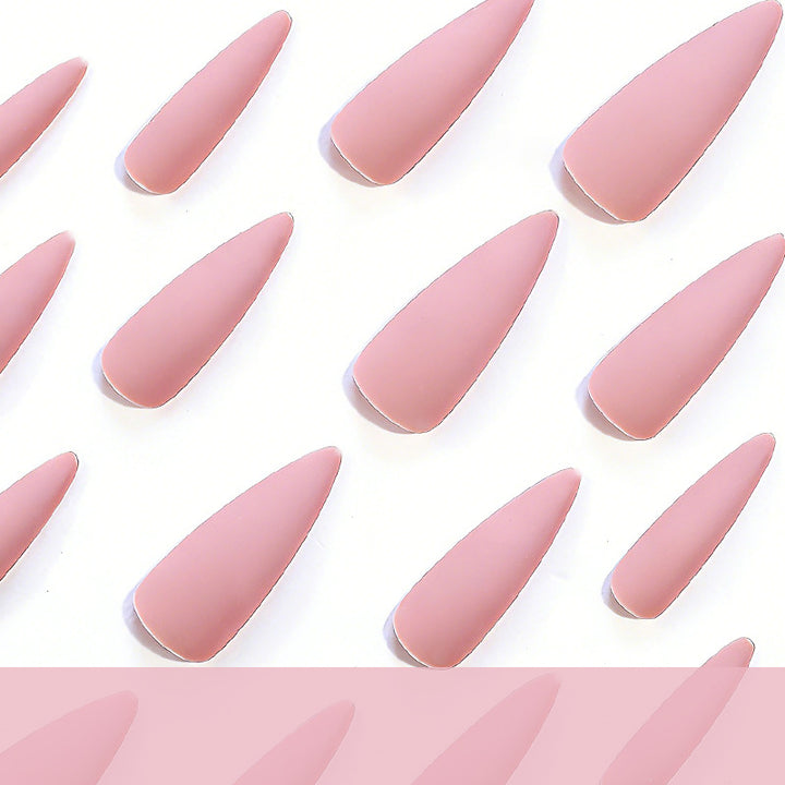 Matte Stiletto Nail Extensions Bowlift