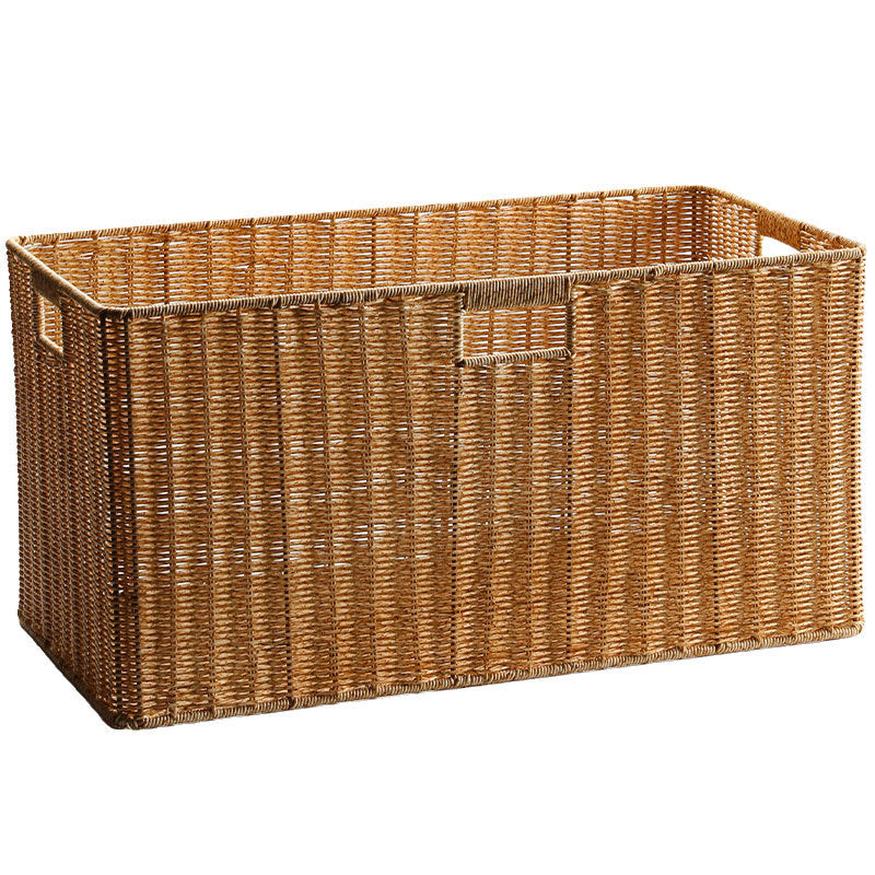 Crafted Wicker Storage Chest Bowlift