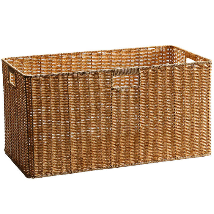 Crafted Wicker Storage Chest Bowlift