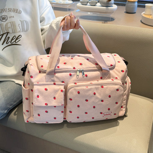 Sporty Travel Bag With Multifunctional Pockets Bowlift