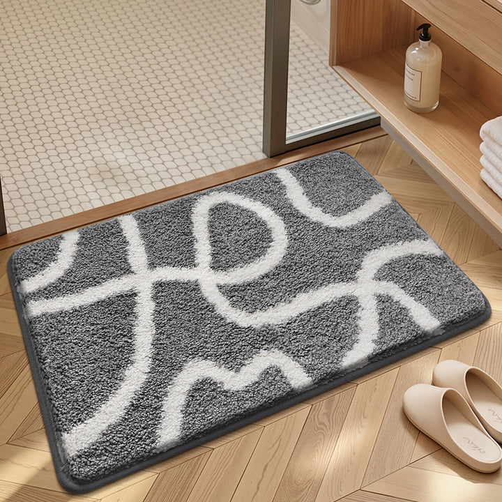 Memory Foam Bath Mat Bowlift