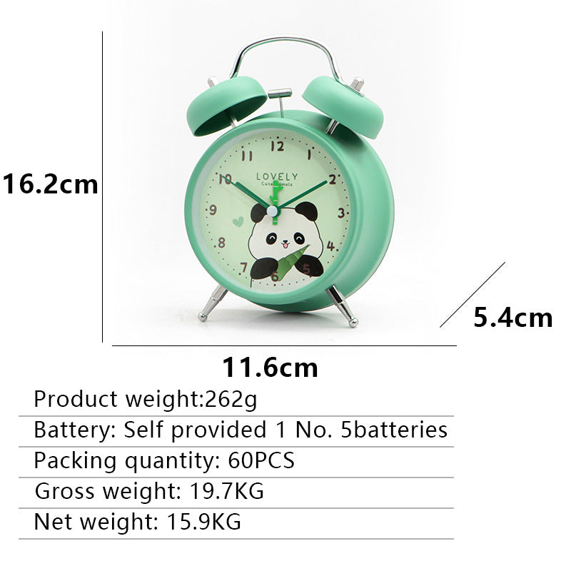 Child-friendly alarm clock with cute animal design Bowlift