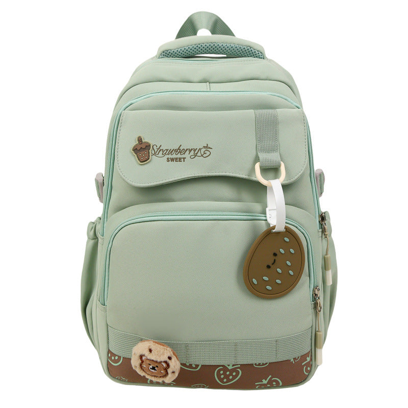 Cute Cartoon-Themed School Backpack Bowlift