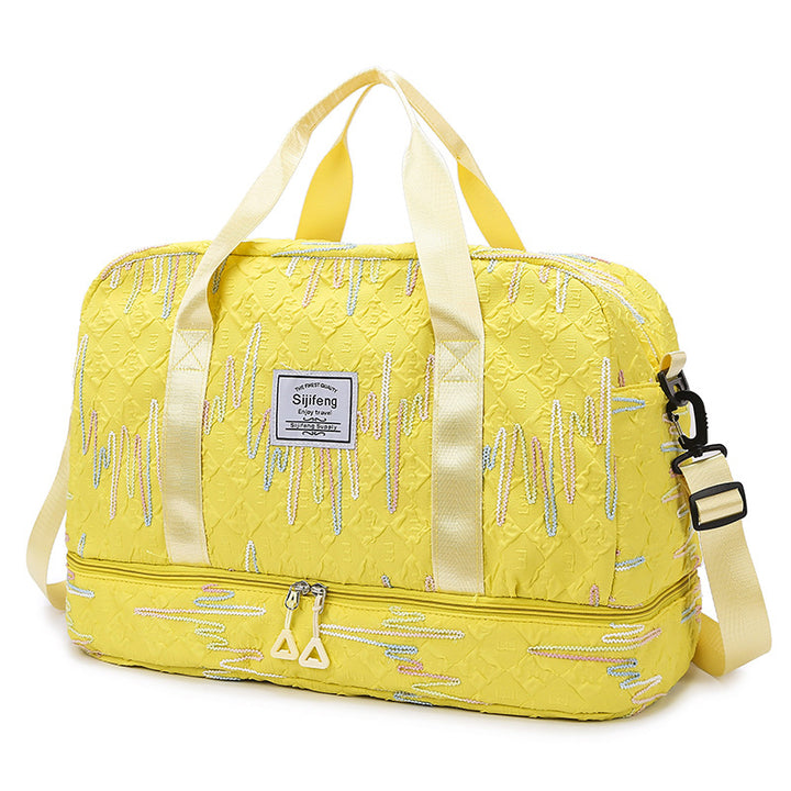 Lightweight Quilted Travel Duffel Bag