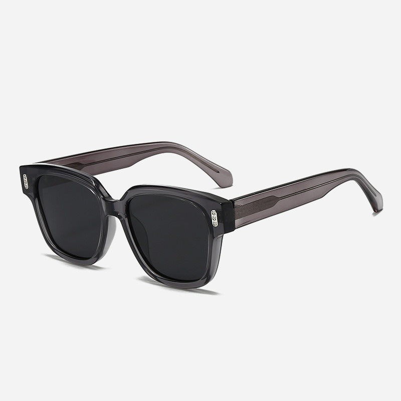 Women's Designer Sunglasses with Square Frame and Brown Lenses Bowlift
