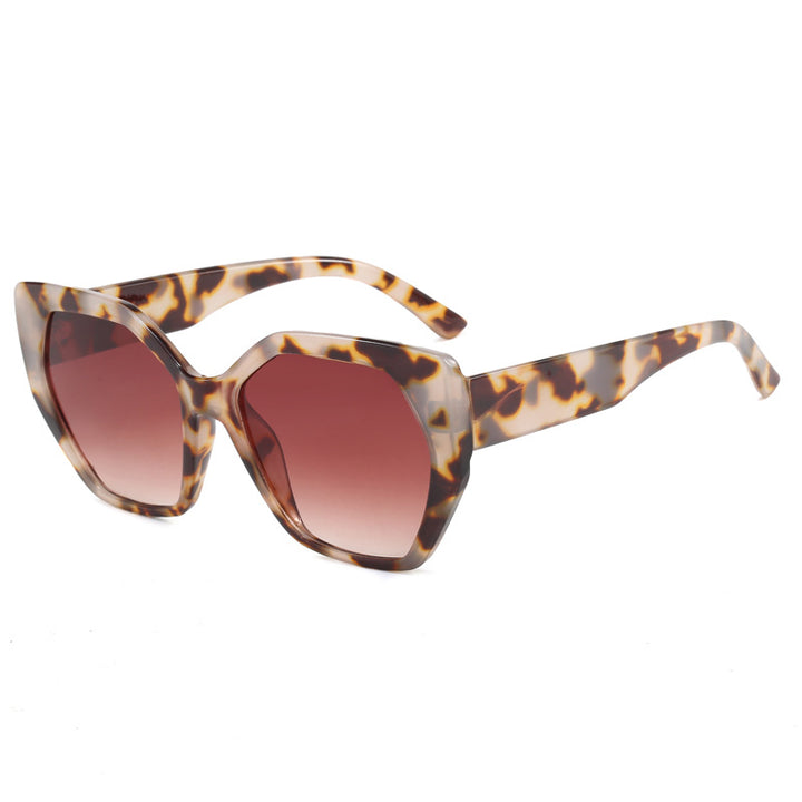 Women oversized geometric sunglasses Bowlift