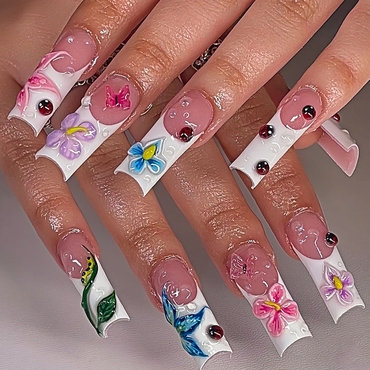 Artistic Acrylic Nail Extensions Bowlift