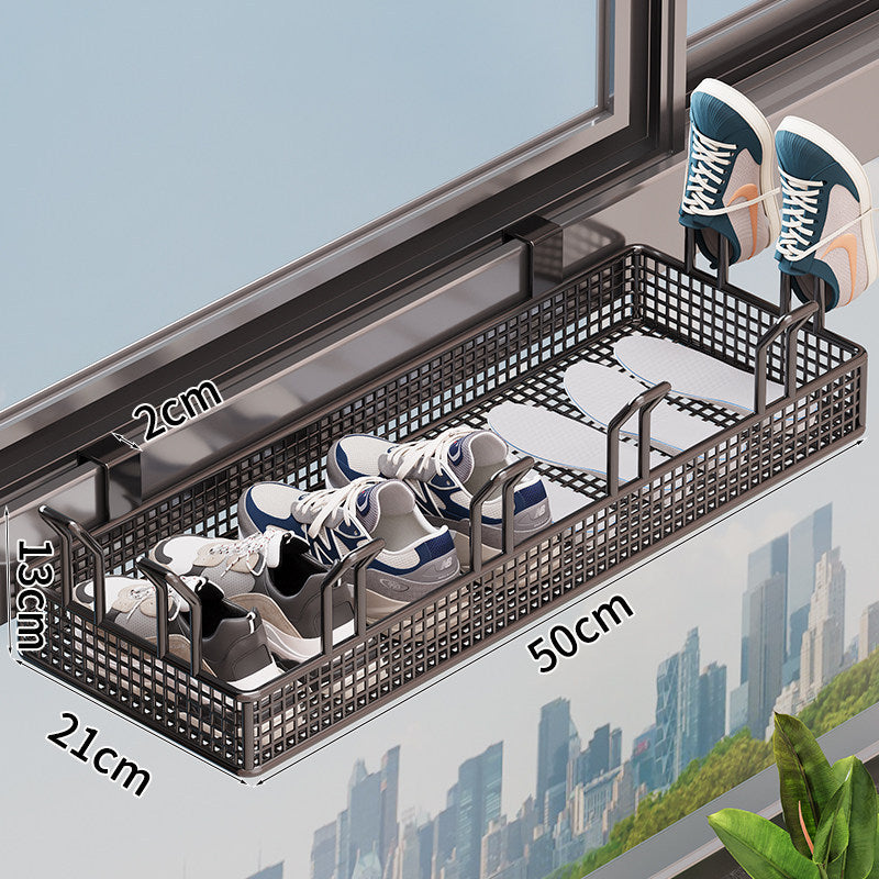 Adjustable Over-The-Door Shoe Organizer Bowlift