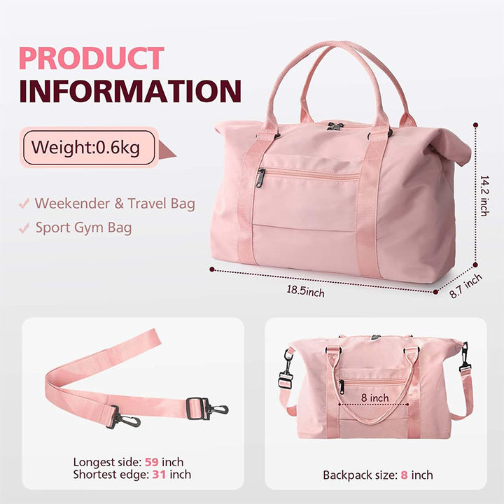 Robust Sport and Travel Bag with Practical Compartments Bowlift