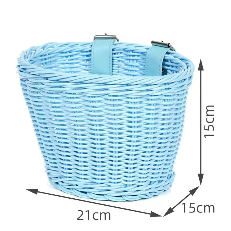 Stylish Bicycle Front Storage Basket Bowlift