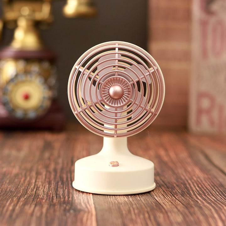 Women Portable Table Fan with Flexible Tilt Adjustment Bowlift