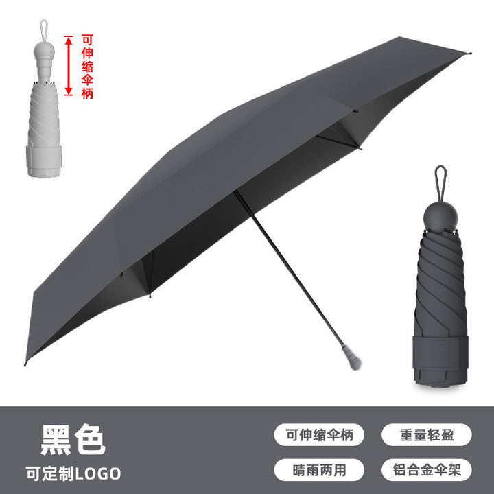 Ladies Innovative Folding Umbrella with Compact Mechanism Bowlift