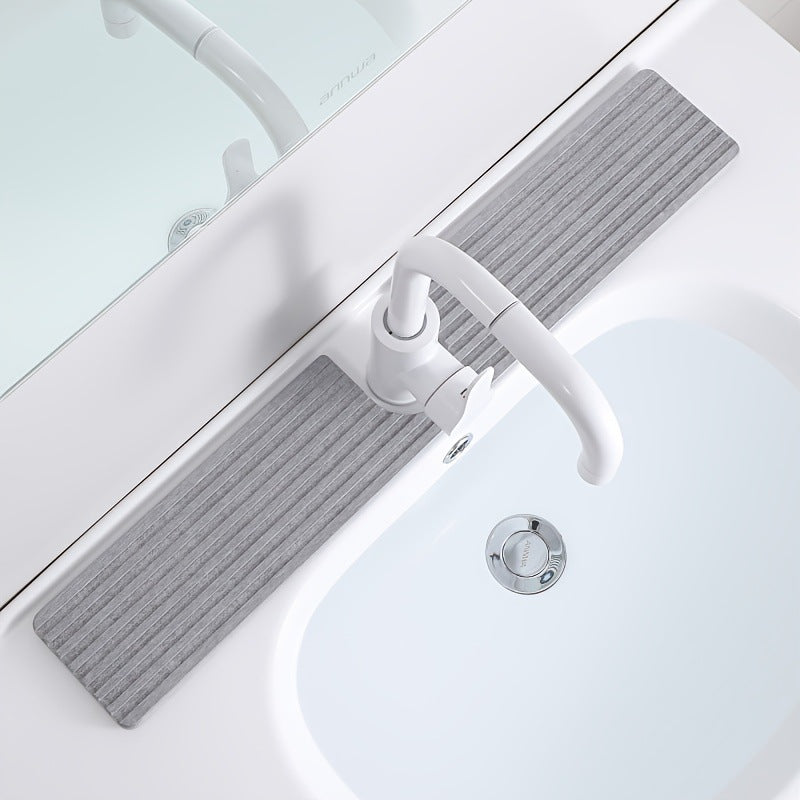 Decorative Bathroom Sink Mat