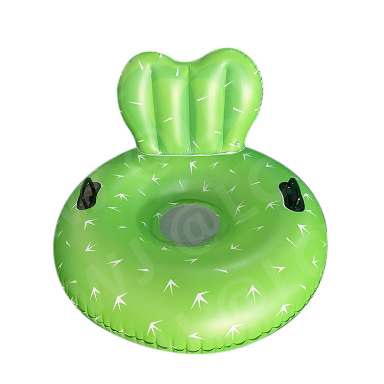 Unisex Inflatable Relax Lounger with Comfortable Backrest Bowlift