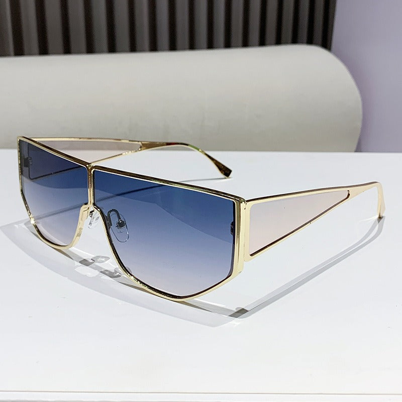 Men's Bold Statement Shield Sunglasses Bowlift