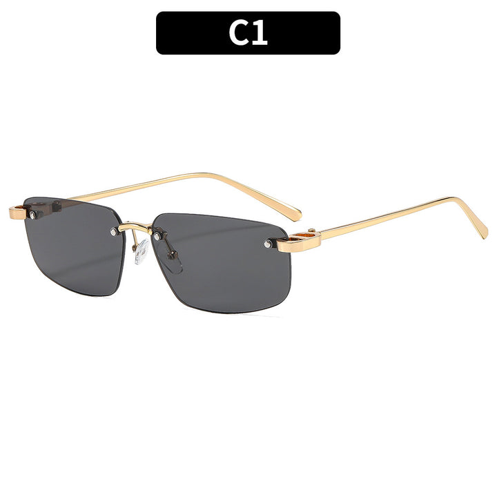 Minimalist Rectangular Sunglasses