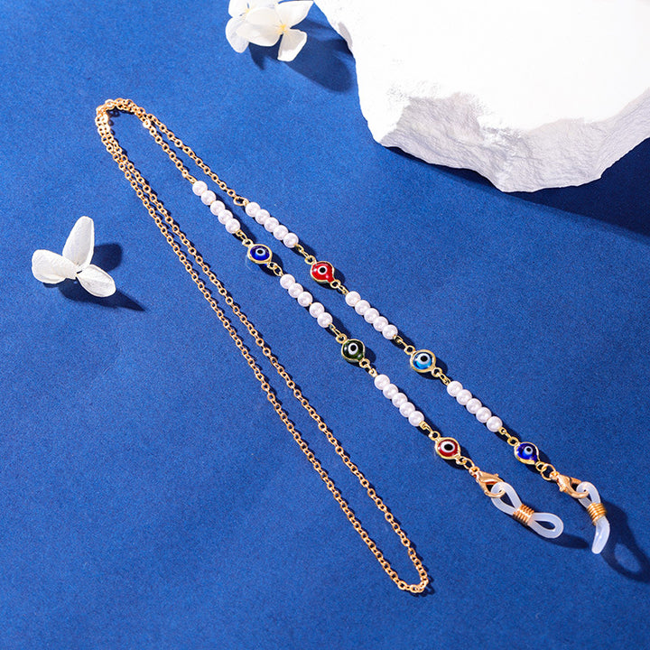 Decorative Multi-Color Eyewear Chain Bowlift