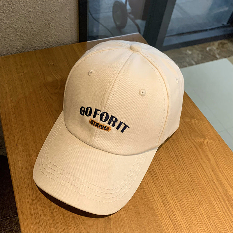 Men's Embroidered Motivational Baseball Cap Bowlift