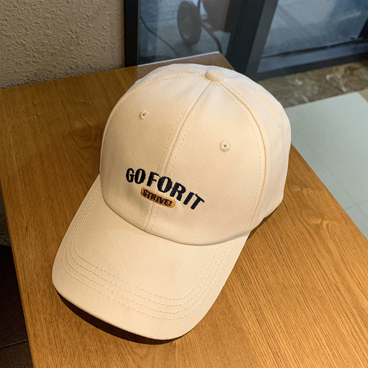 Men's Embroidered Motivational Baseball Cap Bowlift