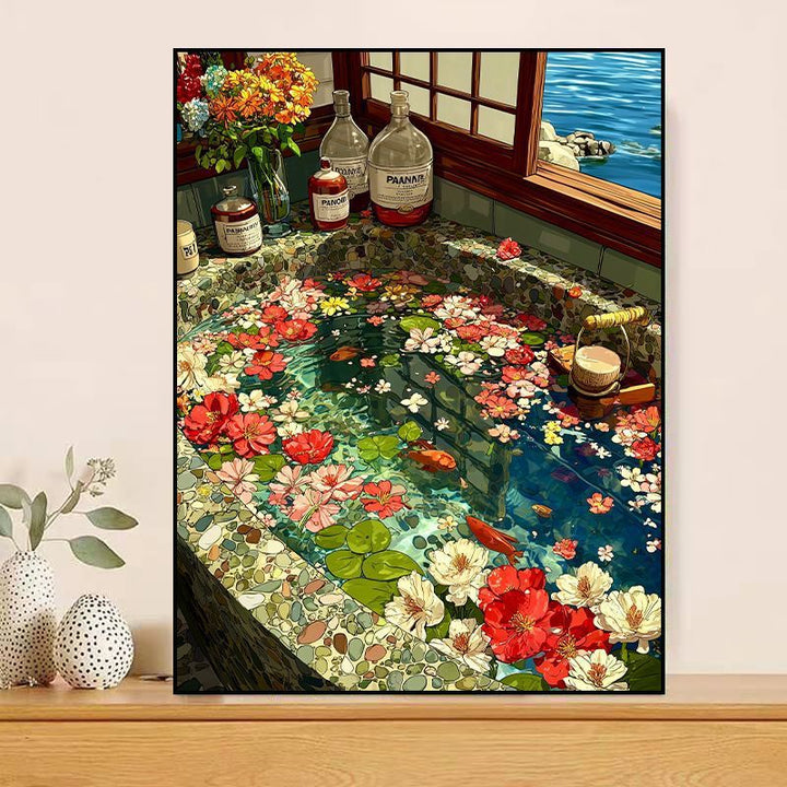 Floral Serenity Art Print Bowlift