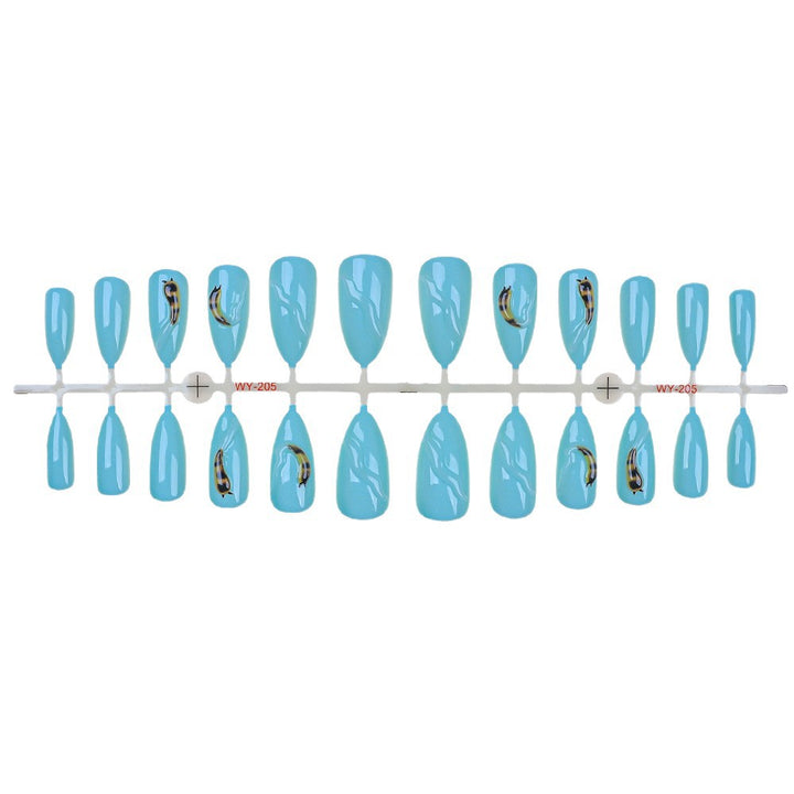 Stylish Decorative Press-On Nail Set Bowlift