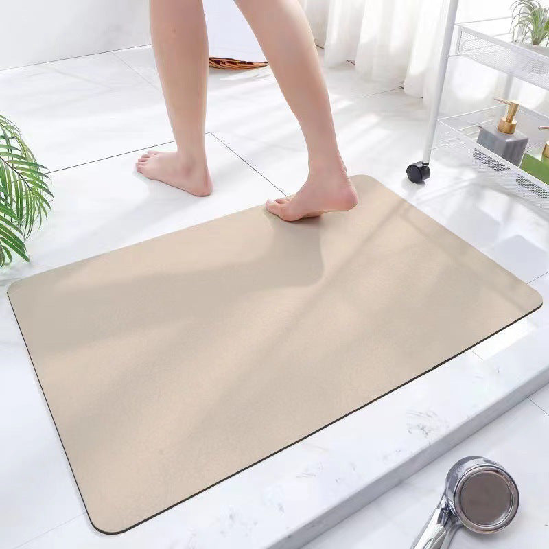Microfiber Memory Foam Bath Mat with Non-Slip Backing Bowlift