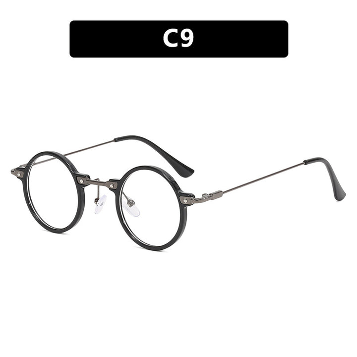 Women's fashionable round sunglasses with stylish metal frame and polarized lenses Bowlift