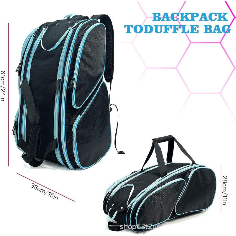 Multi-Compartment Sports Duffel Bag Bowlift