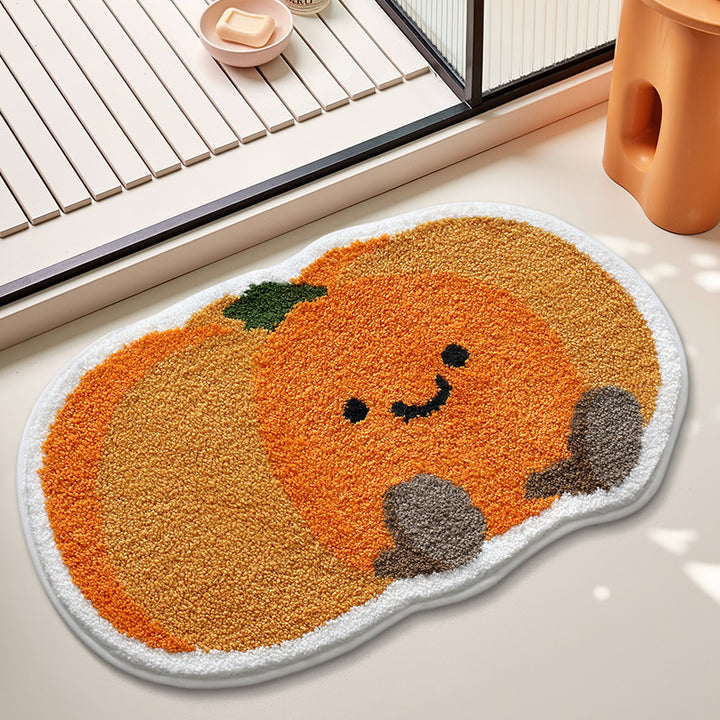 Cute dessert-themed bath mat