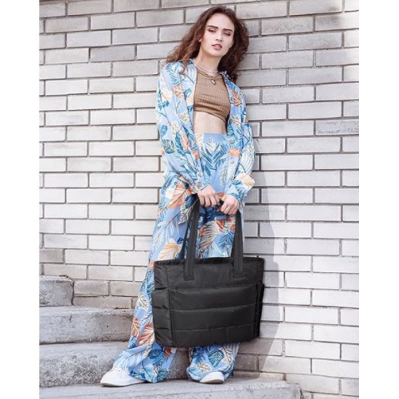 Everyday Laptop Bag with Integrated Organizer Bowlift