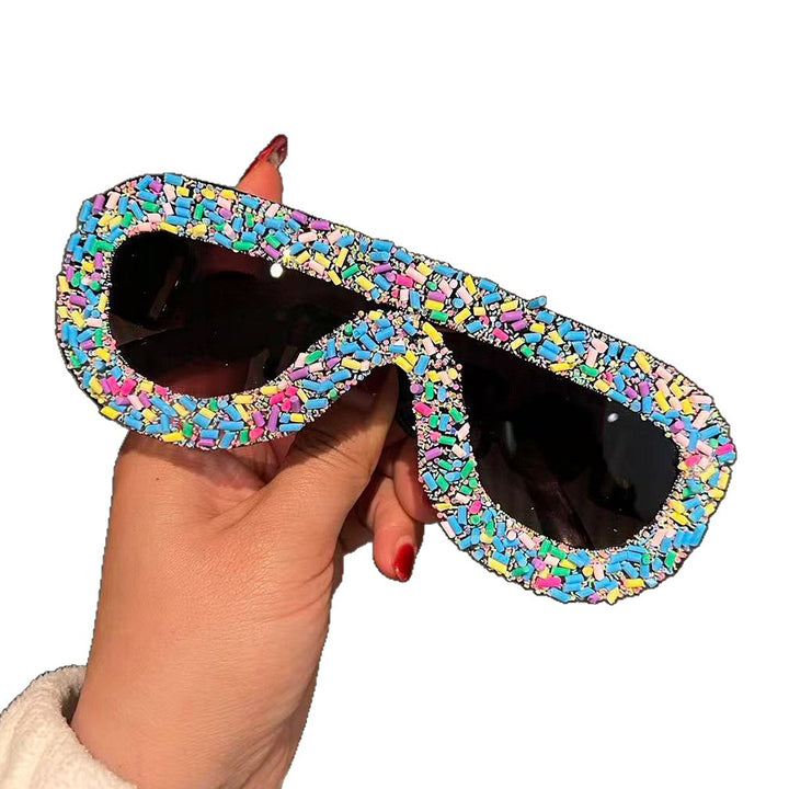 Women's trendy sunglasses with creative icing design Bowlift
