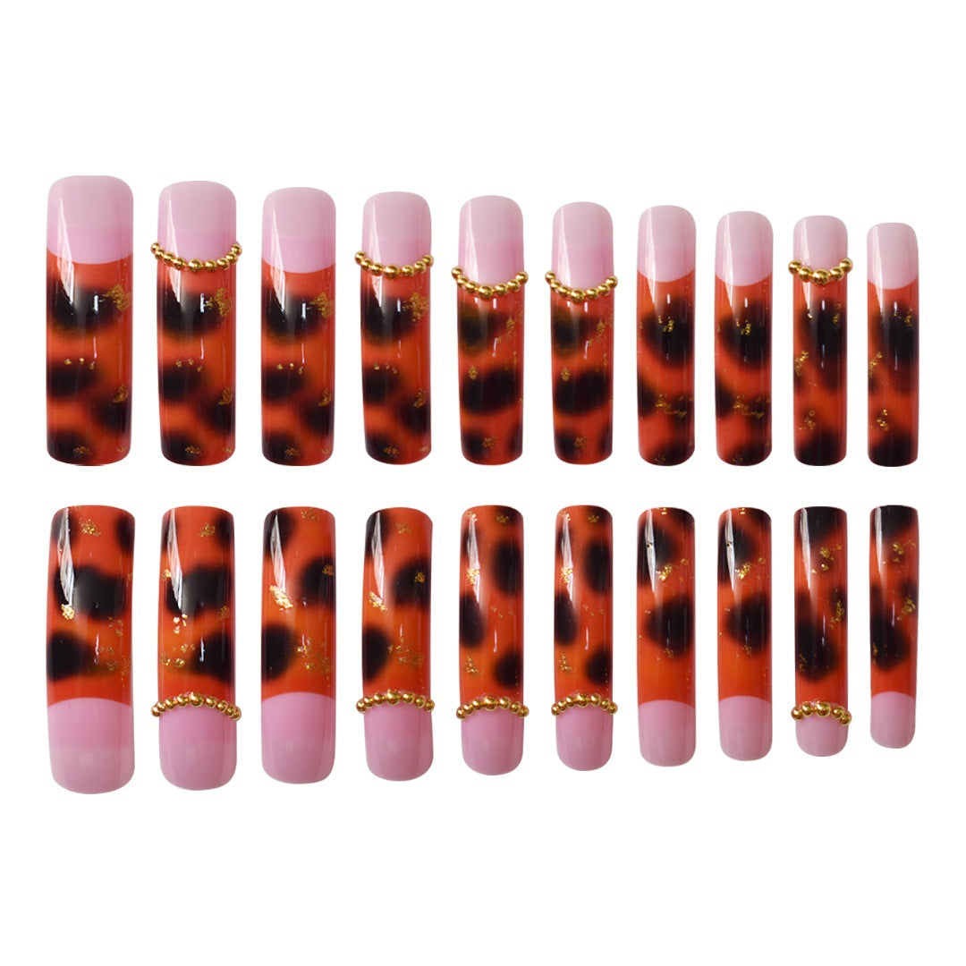 Elegant Long Press-on Nails Bowlift