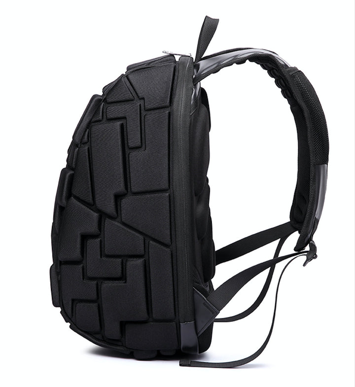 Stylish Textured Backpack Bowlift