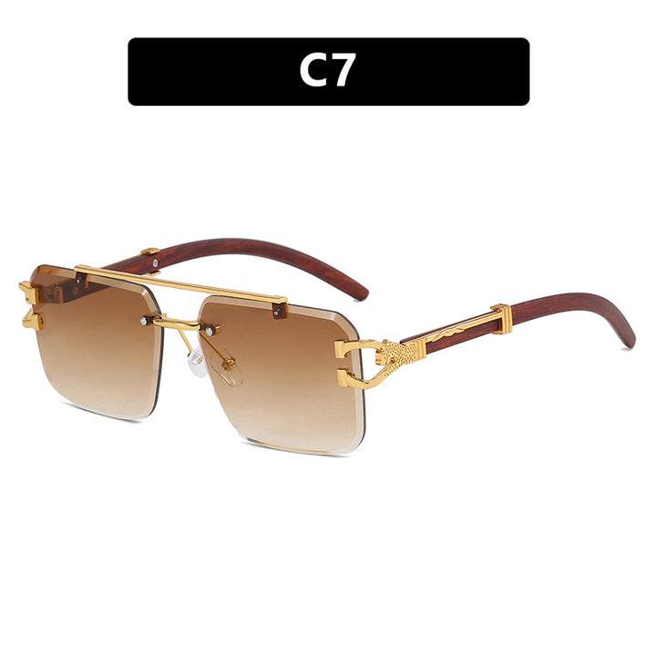 Women's fashionable glasses with innovative frame and luxurious wood detail Bowlift
