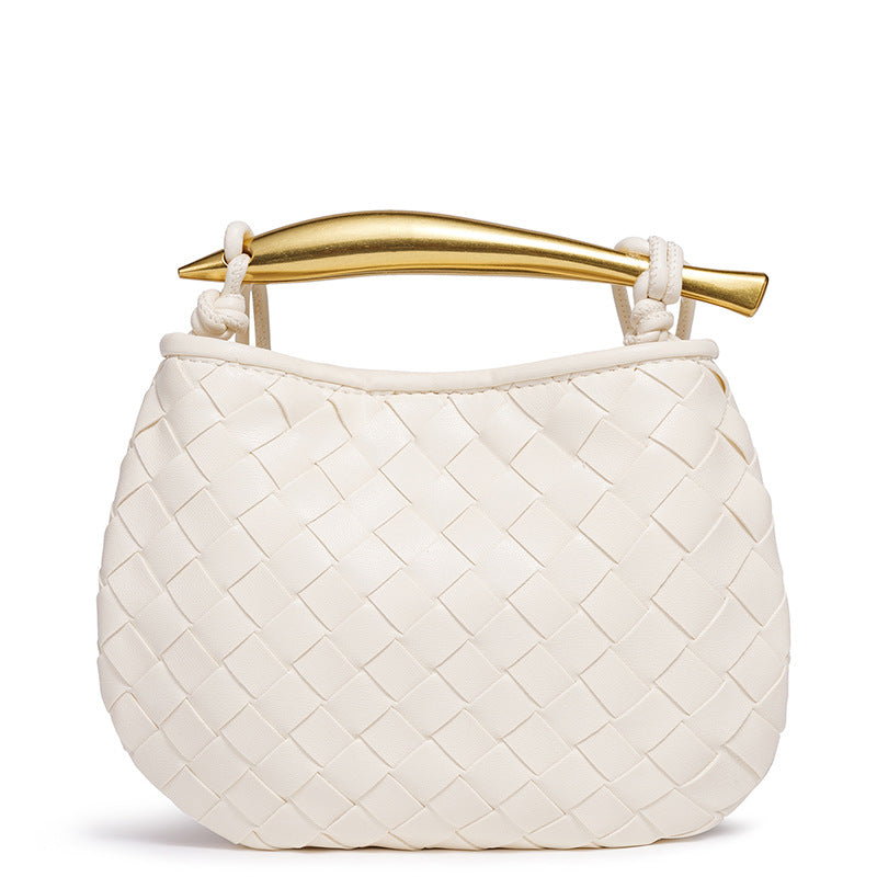 Stylish Woven Handbag Bowlift