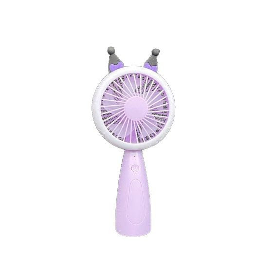 Unisex Funny Hand Fan with LED Lighting Bowlift