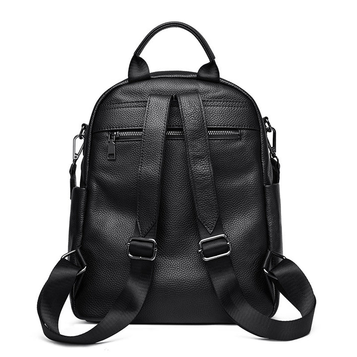 Vegan Leather Multi-Functional Backpack Bowlift
