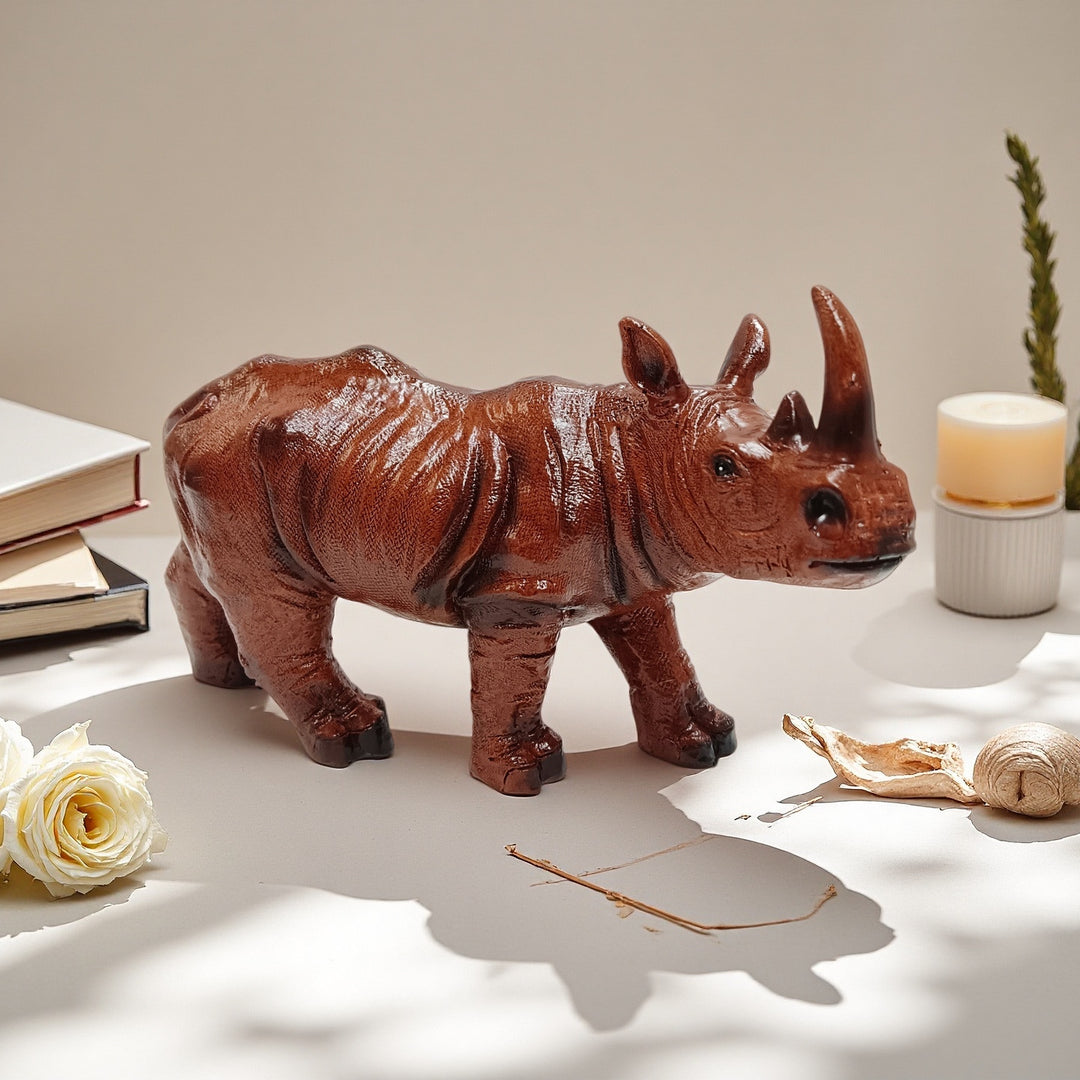 Decorative bull figure made of high-quality resin Bowlift